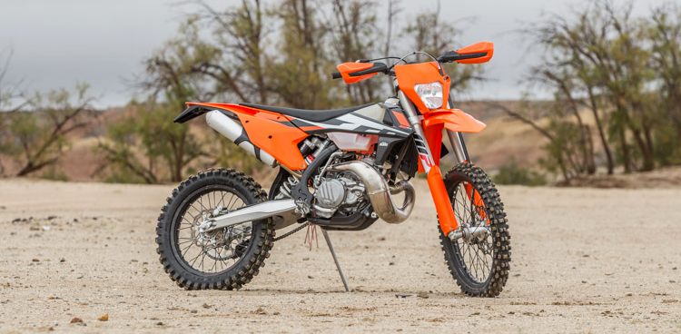 KTM 300 XC-W enduro dirt bike available for rental