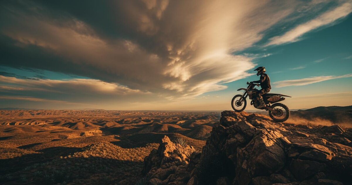 Excursion Crucero dirt bike terrain in Baja